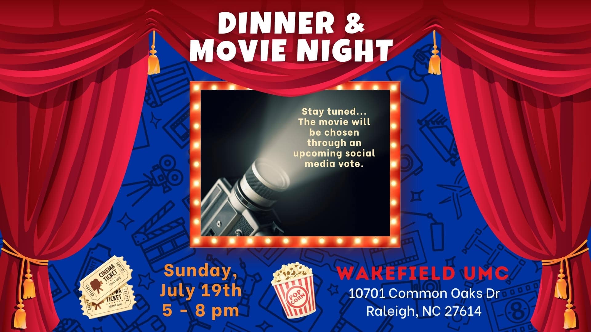 2026-07-19 Dinner & Movie Night ad N