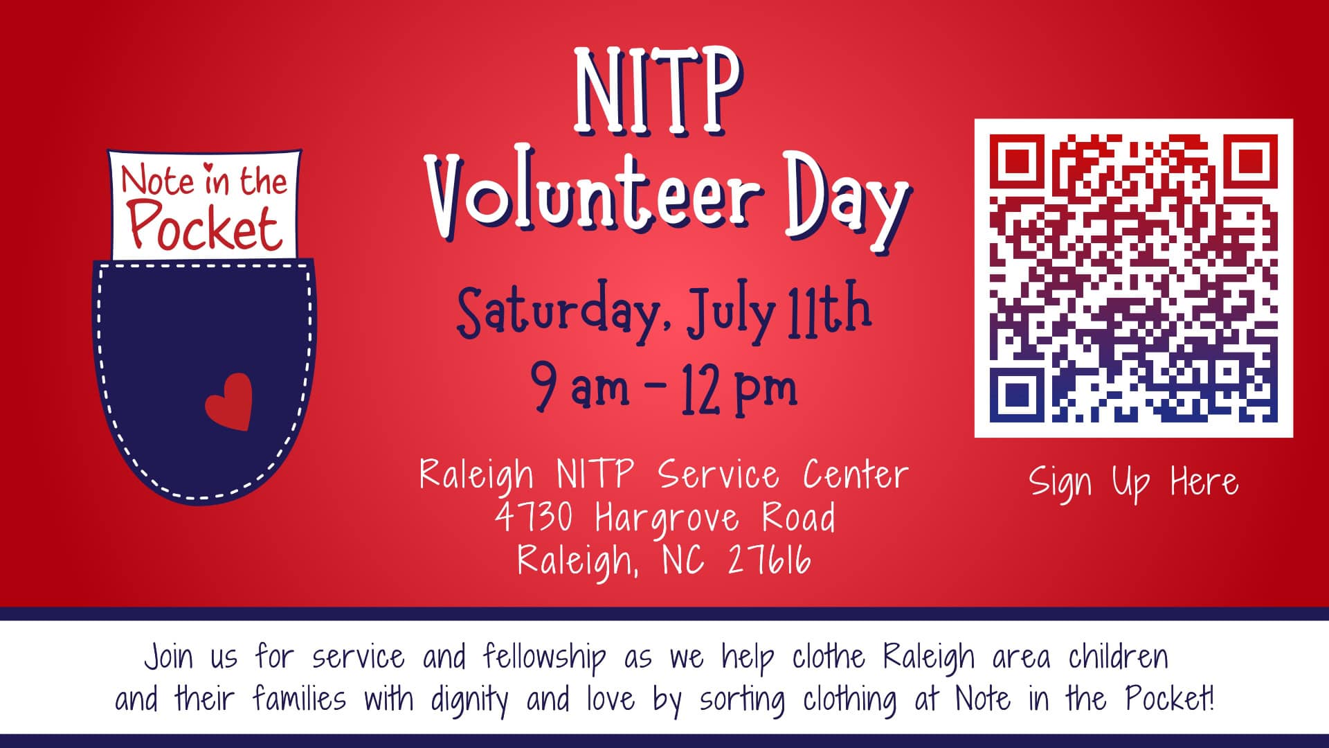 2026- NITP Volunteer Day
